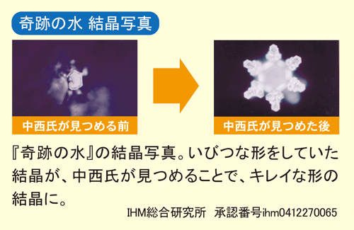 奇跡の水 結晶写真