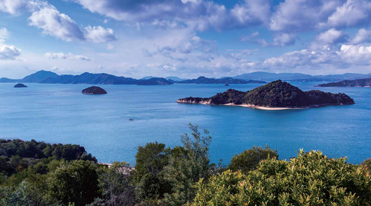 内海町田島の沿海